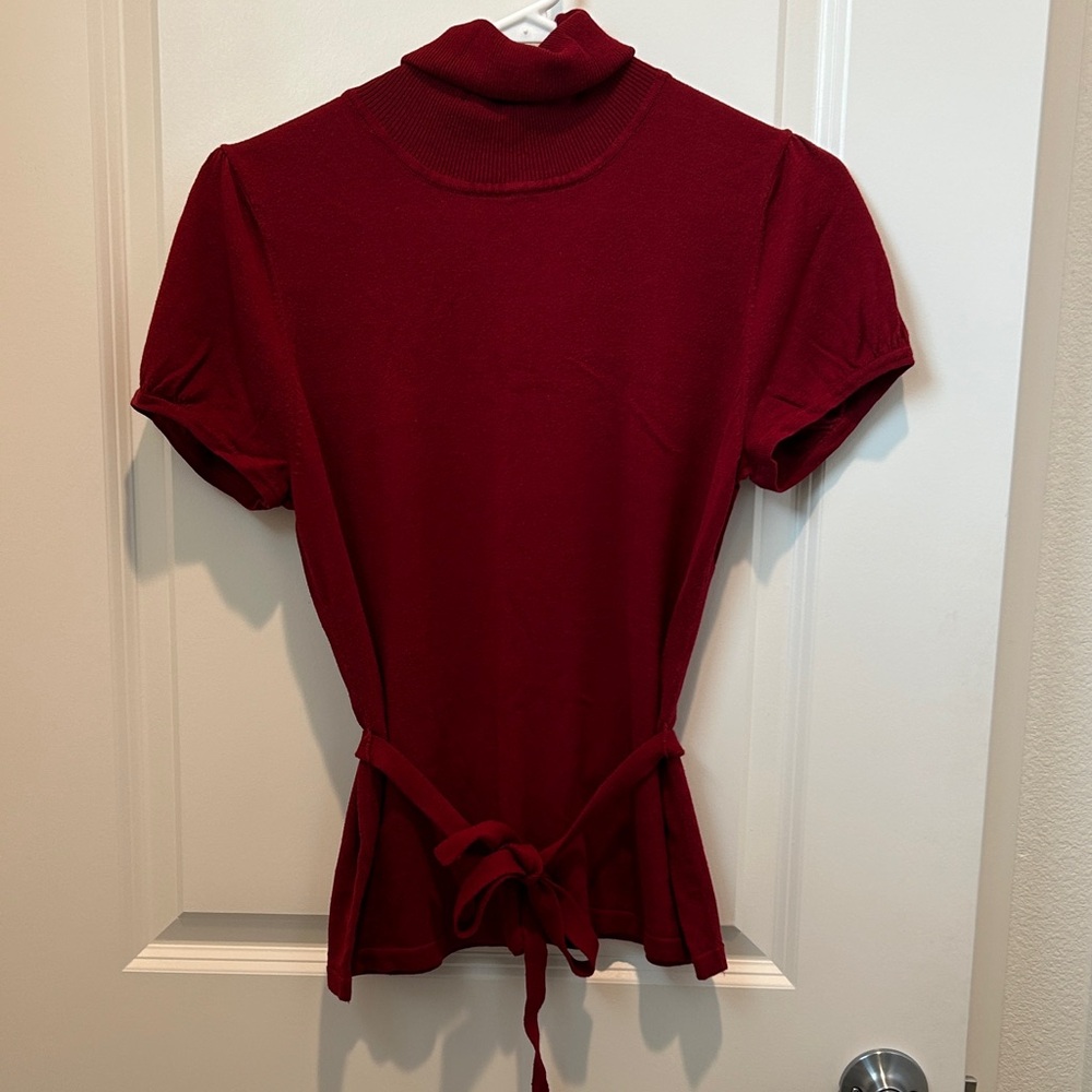 Elegant Red Women's Top